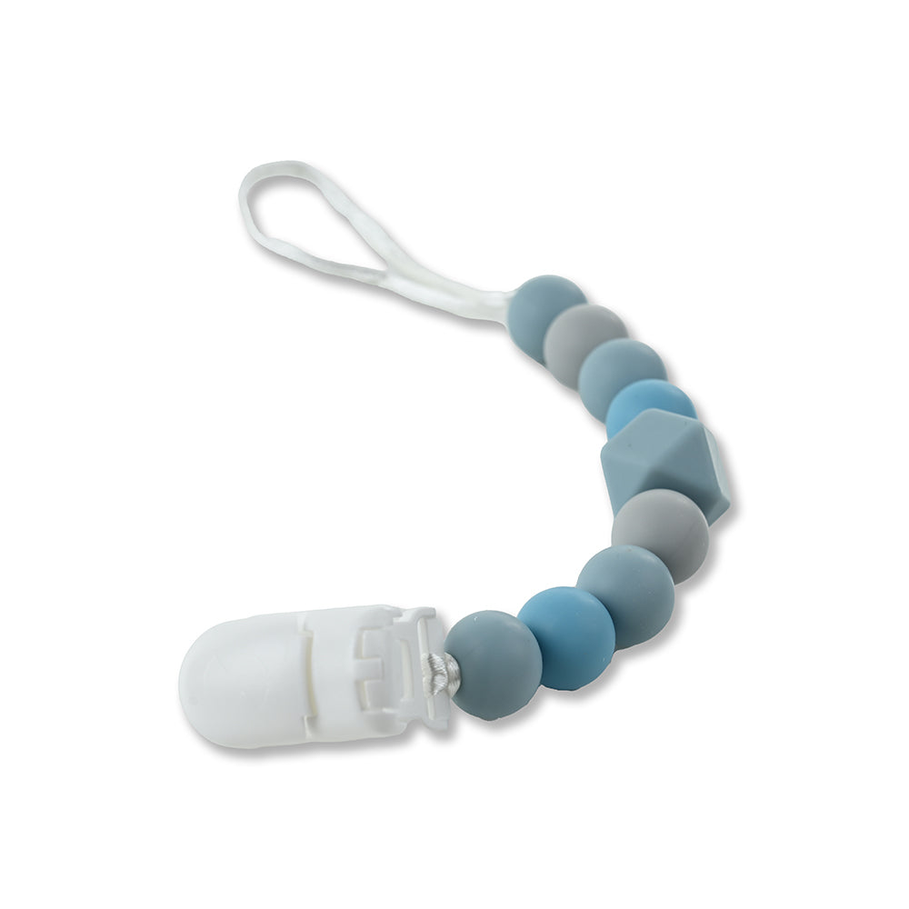 Silicone Teether & Pacifier Clip