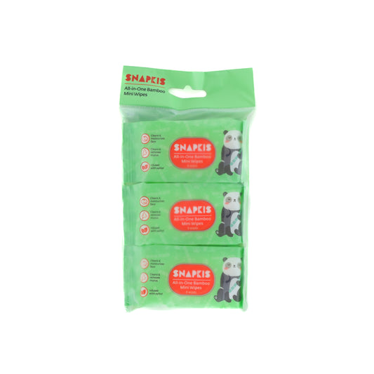 All-in-1 Pocket Wipes - 3 pcs