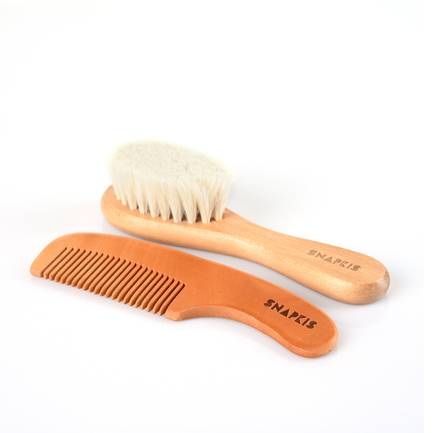 Baby Wooden Brush & Comb Set