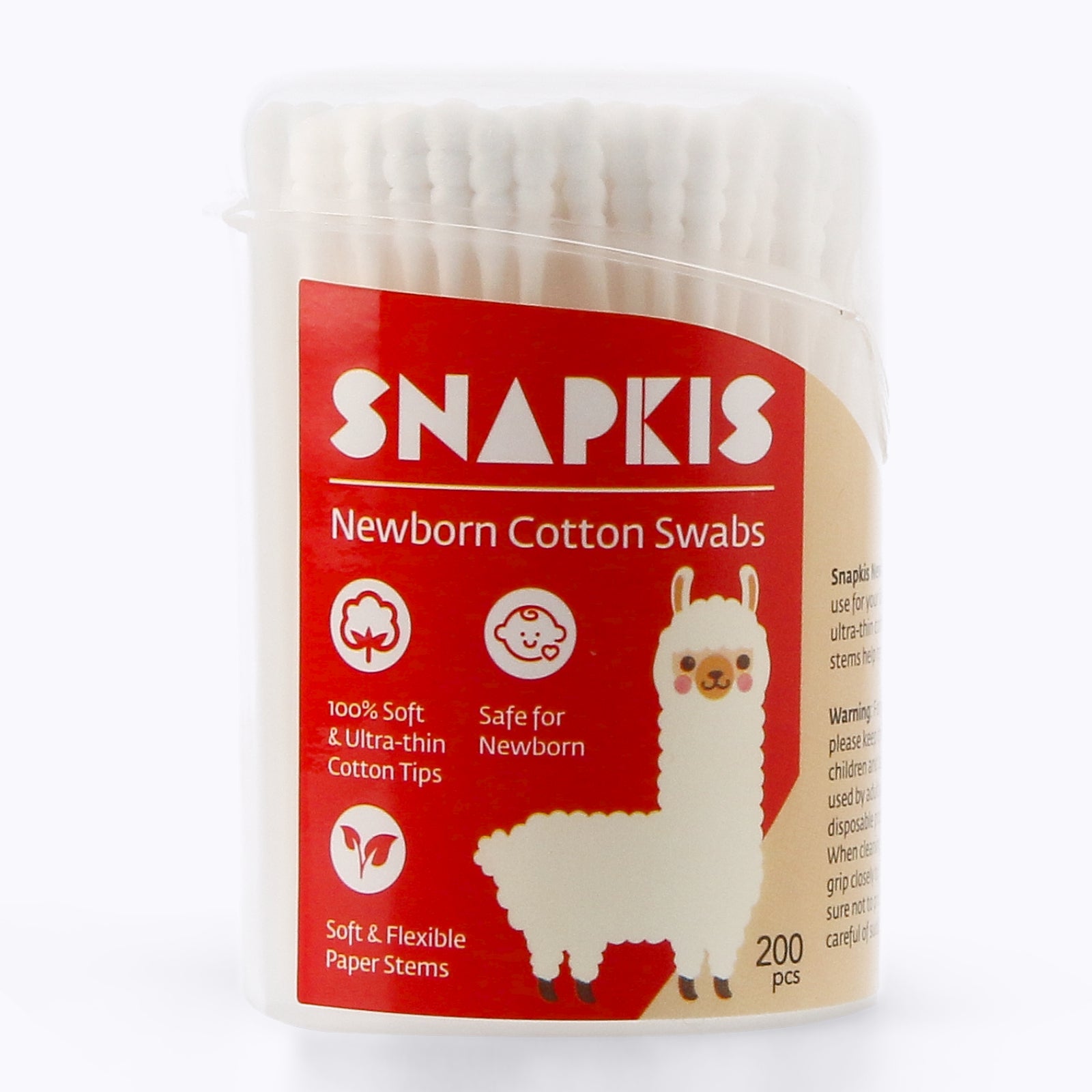 Newborn Cotton Swabs – Snapkis Official