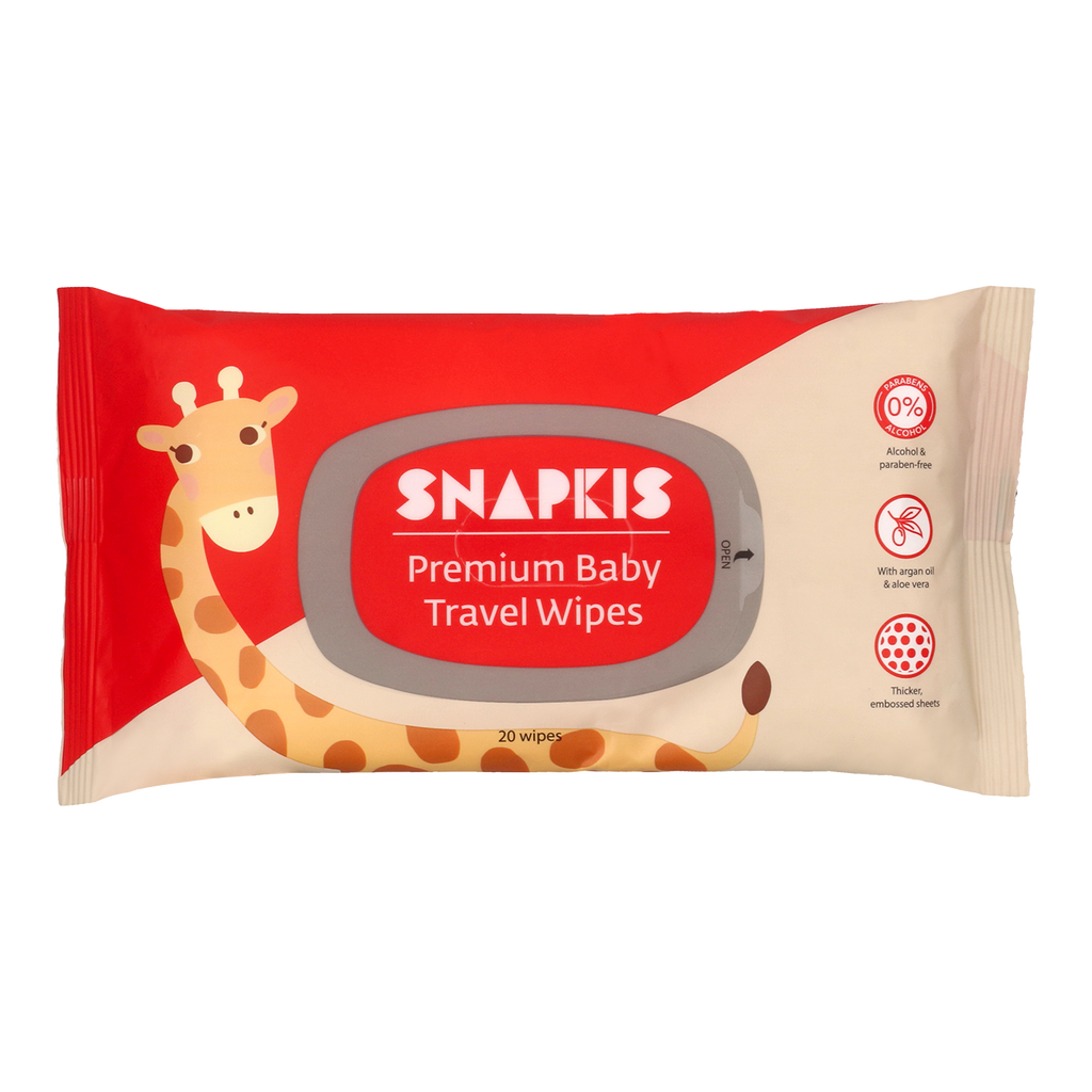 Premium Baby Travel Wipes 20pc