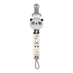 2-in-1 Pacifier & Teether Clip - Panda 2