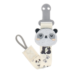 2-in-1 Pacifier & Teether Clip - Panda 2