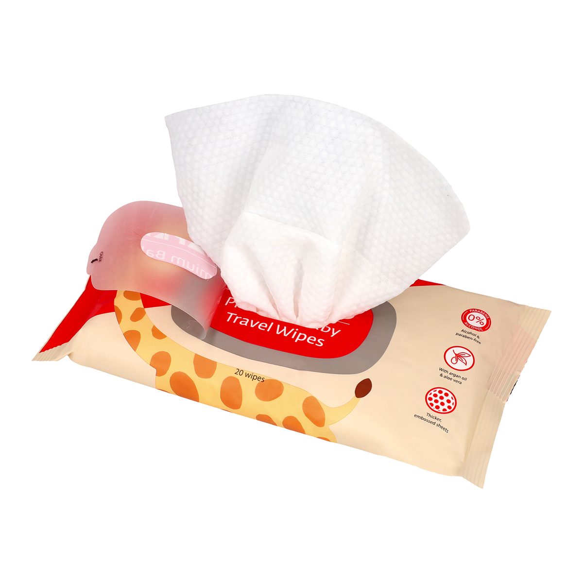 Premium Baby Travel Wipes 20pc
