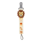 2-in-1 Pacifier & Teether Clip - Lion 2