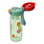 Kids Tritan Dual-Drinking Water Bottle 600ml - Lion