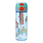 Kids Tritan Dual-Drinking Water Bottle 600ml - Llama