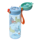 Kids Tritan Dual-Drinking Water Bottle 600ml - Llama