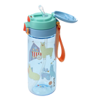 Kids Tritan Dual-Drinking Water Bottle 600ml - Llama