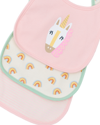 Everyday Bib Set (3 Pack) - Unicorn
