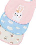 Everyday Bib Set (3 Pack) - Bunny
