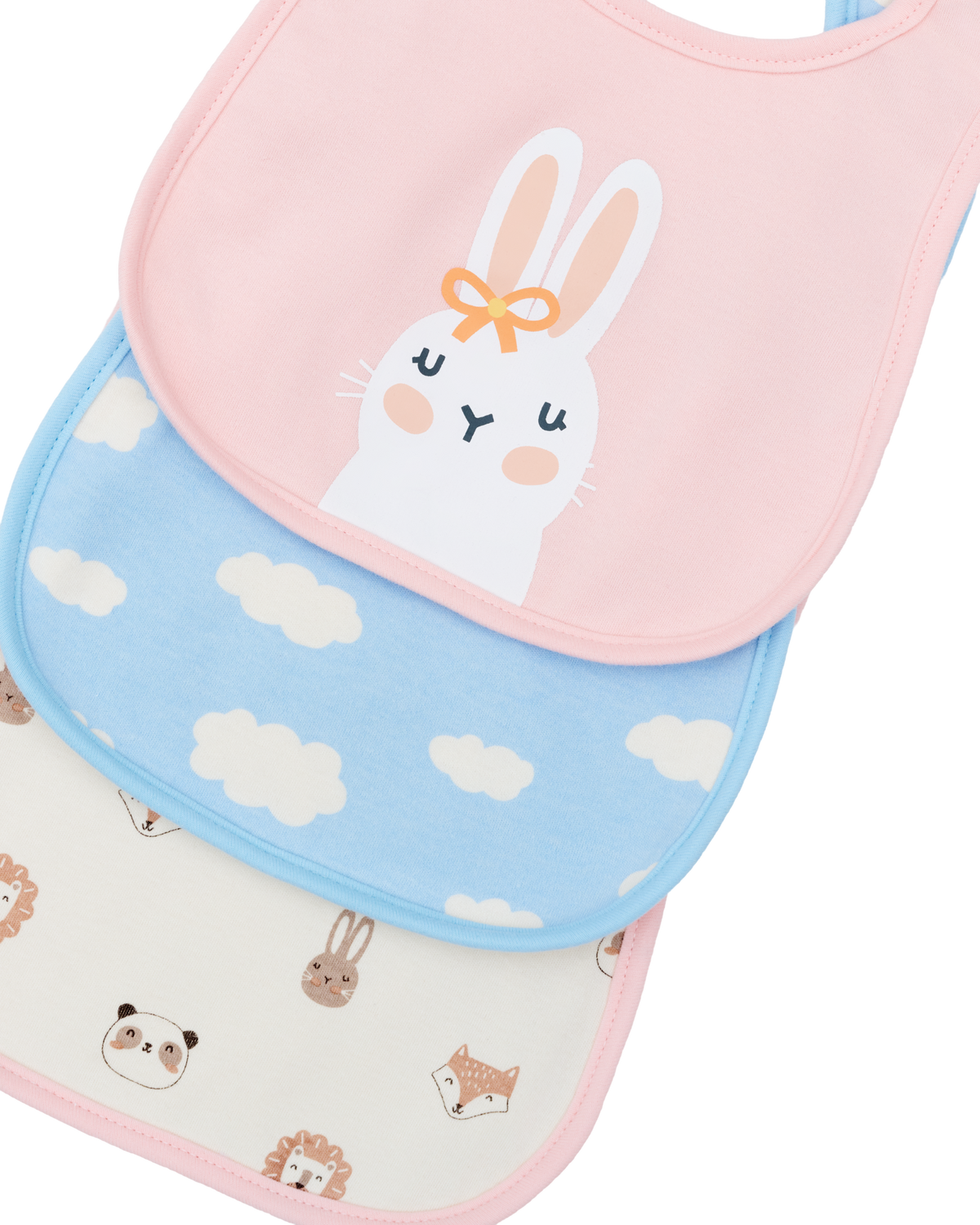 Everyday Bib Set (3 Pack) - Bunny