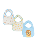 Everyday Bib Set (3 Pack) - Lion