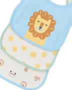 Everyday Bib Set (3 Pack) - Lion