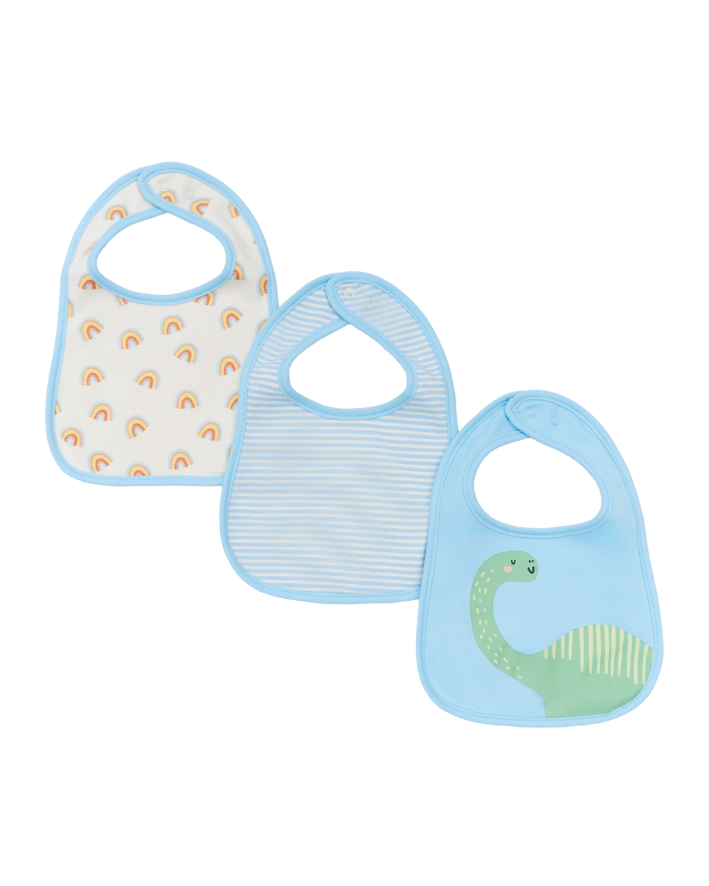 Everyday Bib Set (3 Pack) - Dino