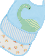 Everyday Bib Set (3 Pack) - Dino