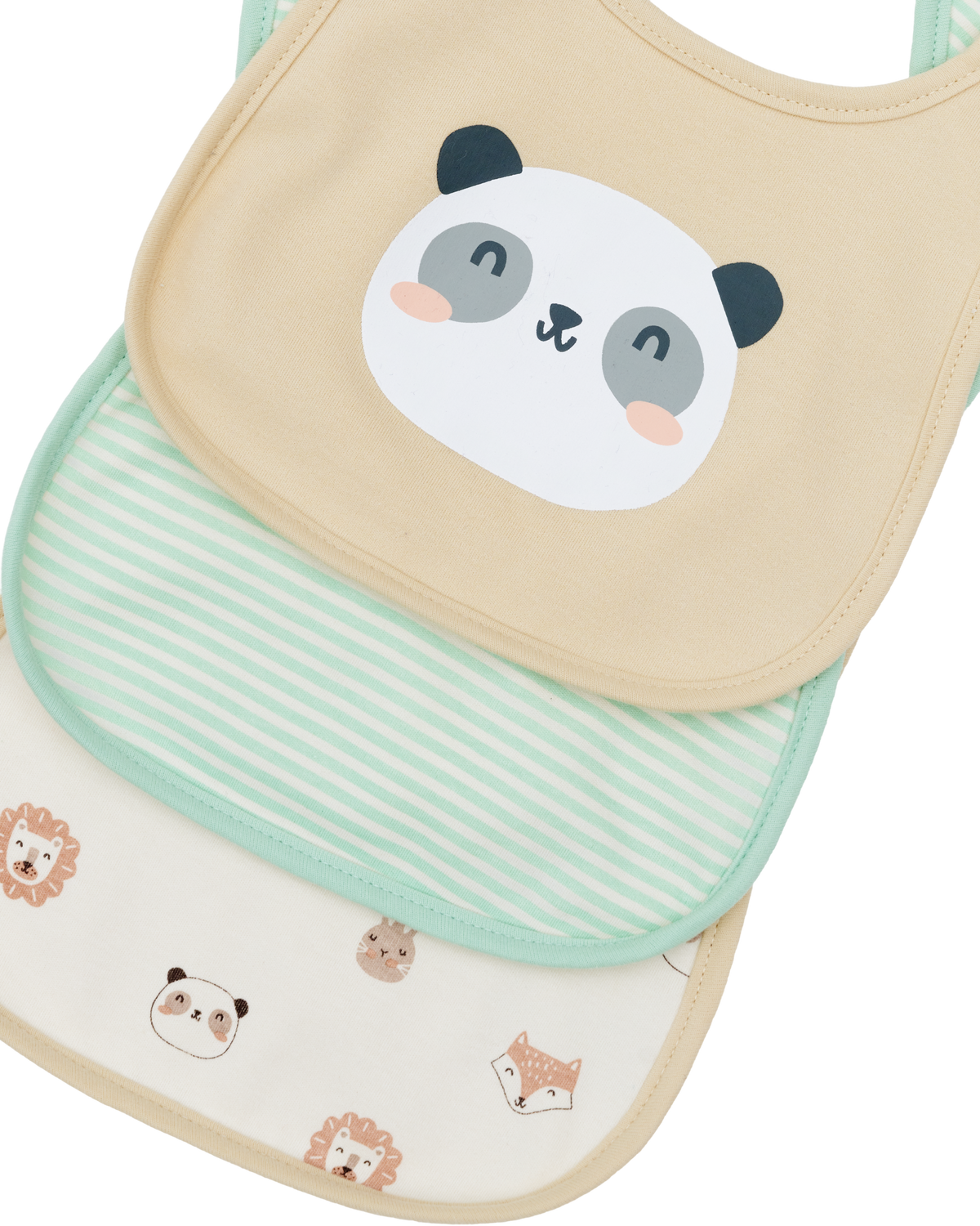 Everyday Bib Set (3 Pack) - Panda