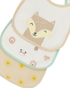 Everyday Bib Set (3 Pack) - Fox