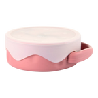Collapsible Silicone Snack Cup - Dark Pink