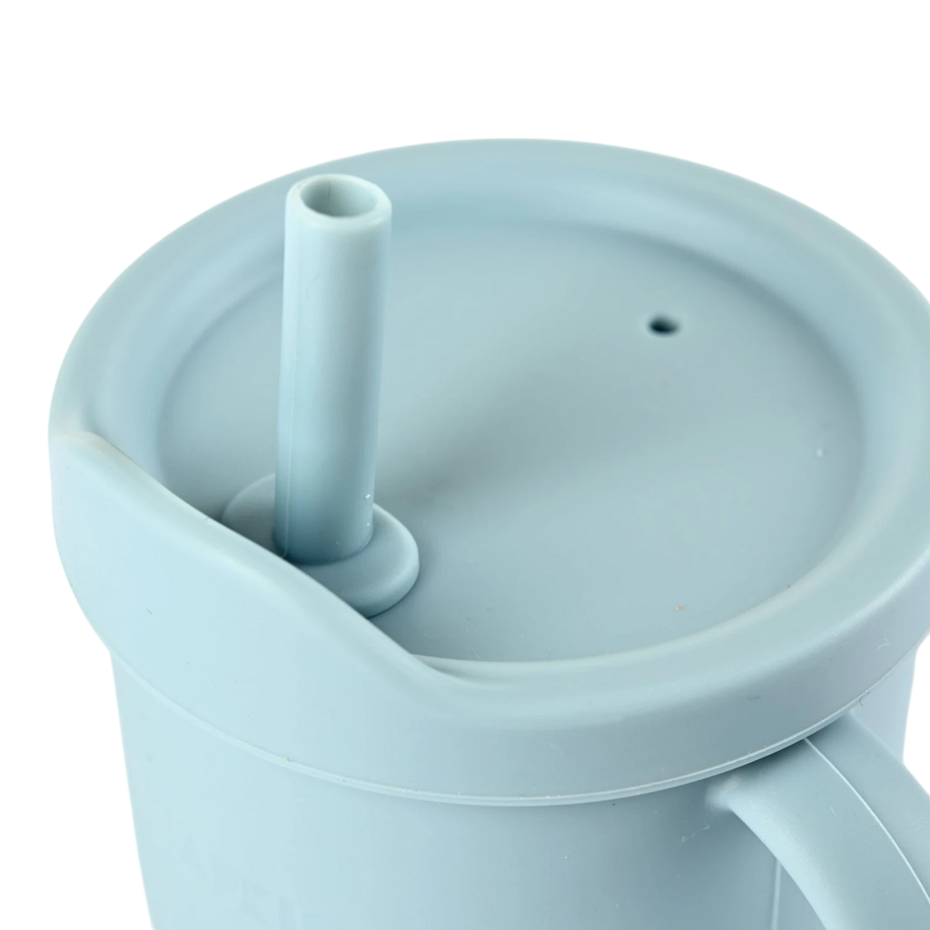 Silicone Transition Cup - Dusty Blue