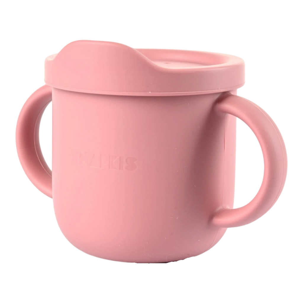 Silicone Transition Cup - Dark Pink
