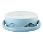 Collapsible Silicone Snack Cup - Dusty Blue