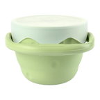 Collapsible Silicone Snack Cup - Olive