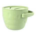 Collapsible Silicone Snack Cup - Olive