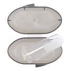 2 in 1 Tooth & Gum Brush - Grey