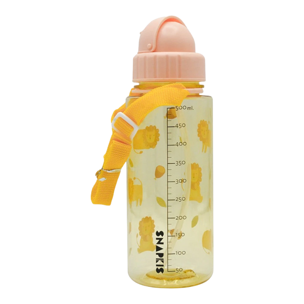 Kids Tritan Water Bottle 500ml - Lion