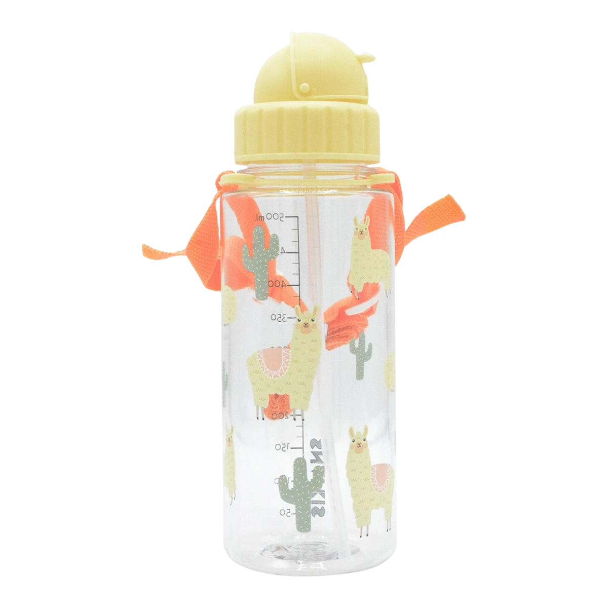 Kids Tritan Water Bottle 500ml - Llama