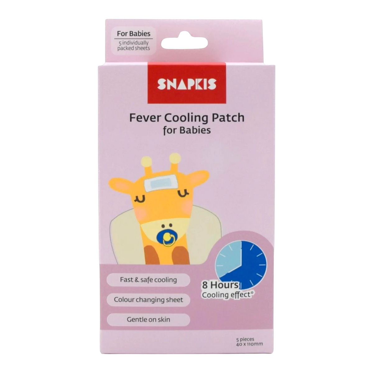 Fever Cooling Patch For Babies 5s