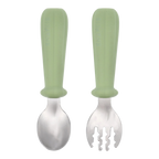 Cutlery Set - Olive