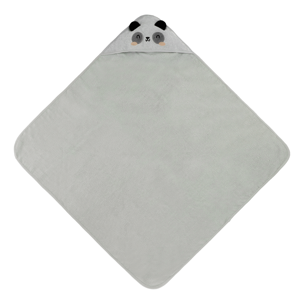 2-In-1 Hooded Towel (V3) - Panda