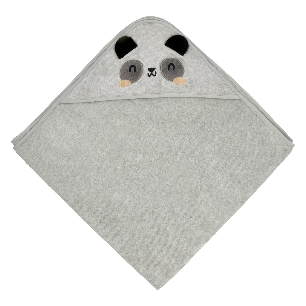 2-In-1 Hooded Towel (V3) - Panda