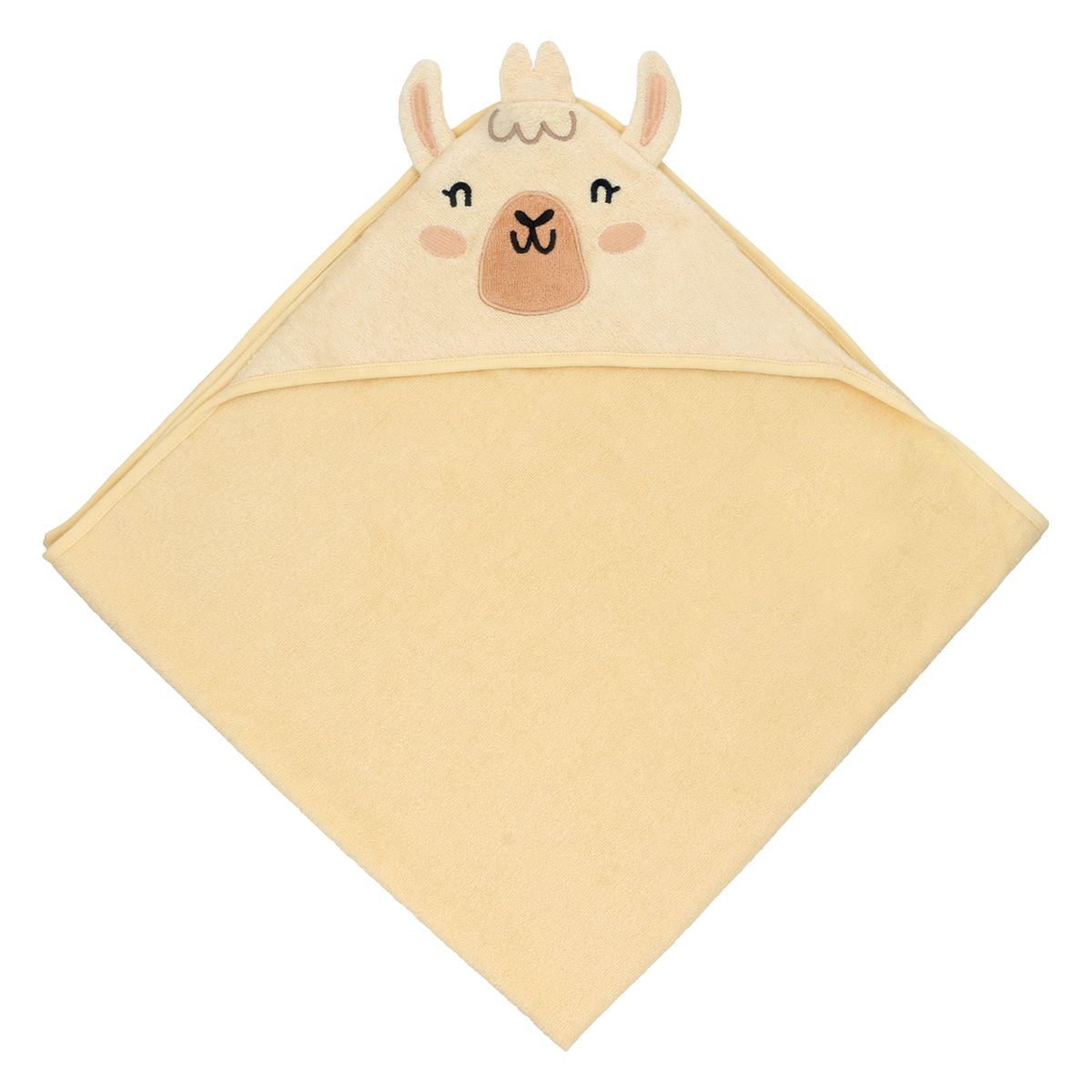 2-In-1 Hooded Towel (V3) - Llama