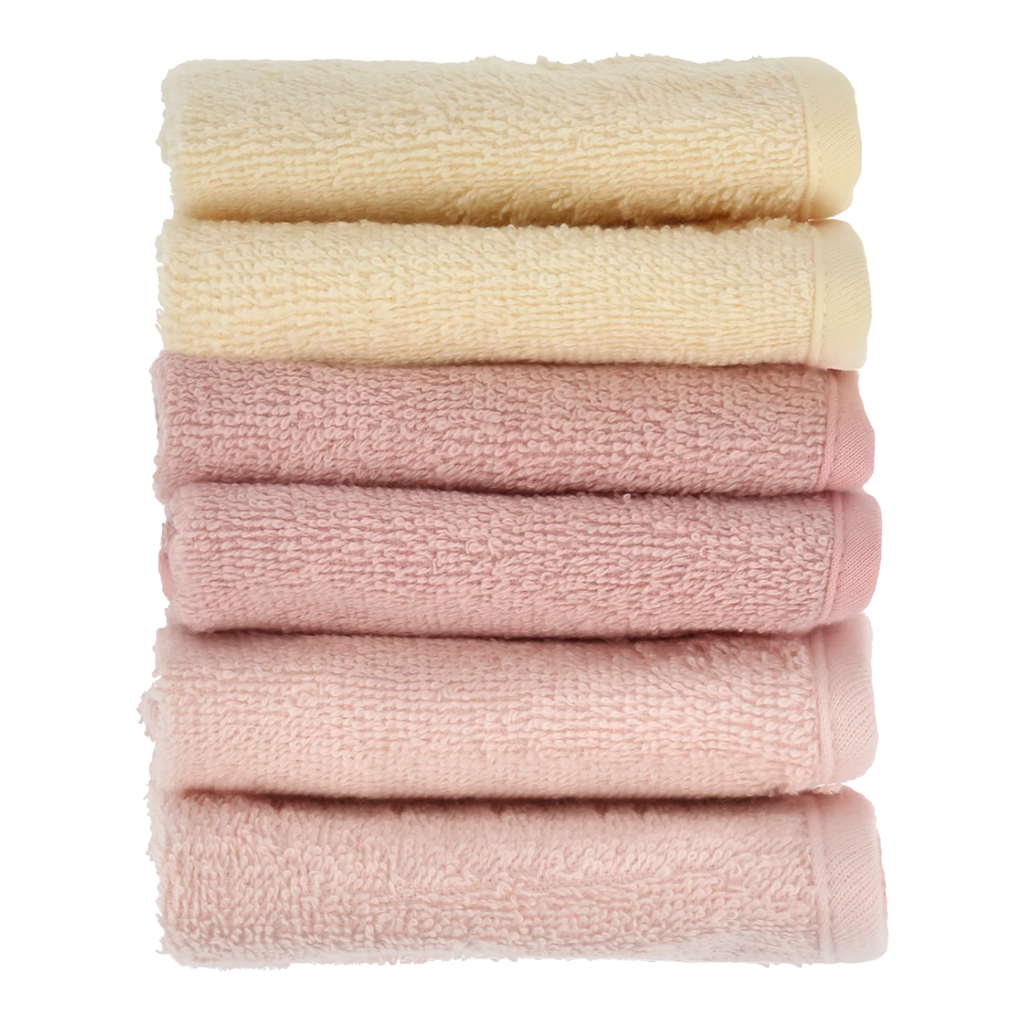 Face Washcloth (6 Pack) - Blush