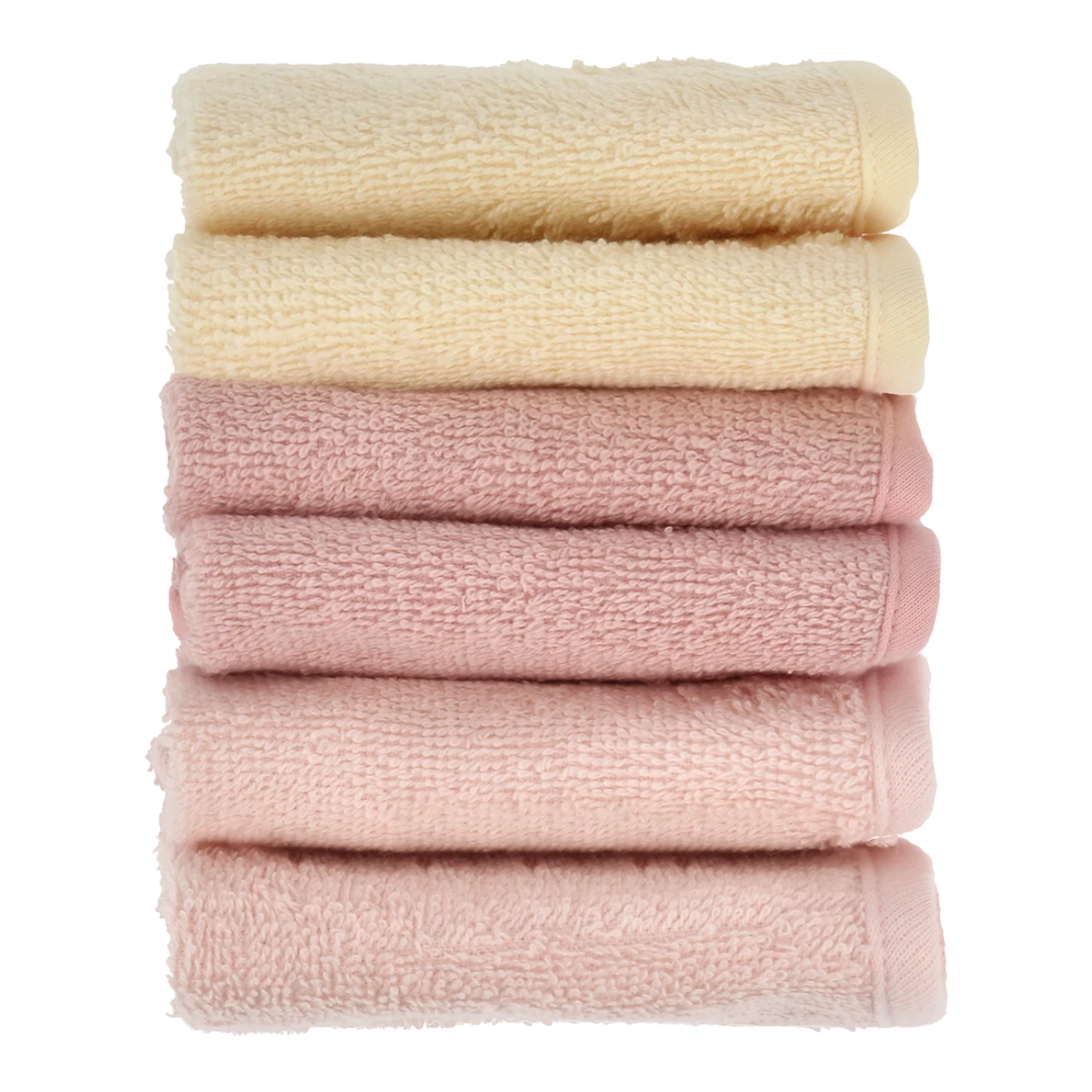 Face Washcloth (6 Pack) - Blush