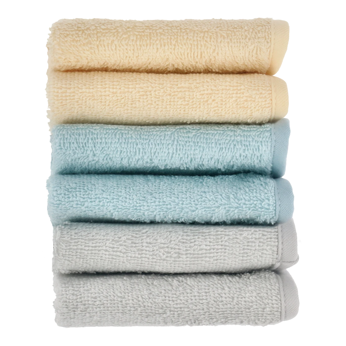 Face Washcloth (6 Pack) - Cool