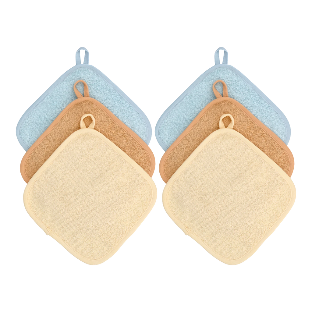 Face Washcloth (6 Pack) - Warm