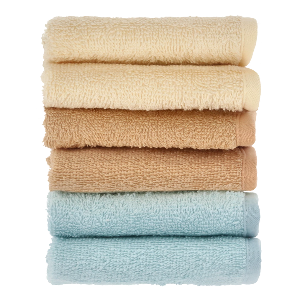 Face Washcloth (6 Pack) - Warm