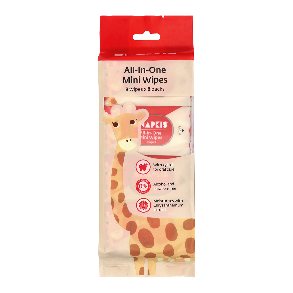 All-In-One Mini Wipes 8pc x 8 Pack