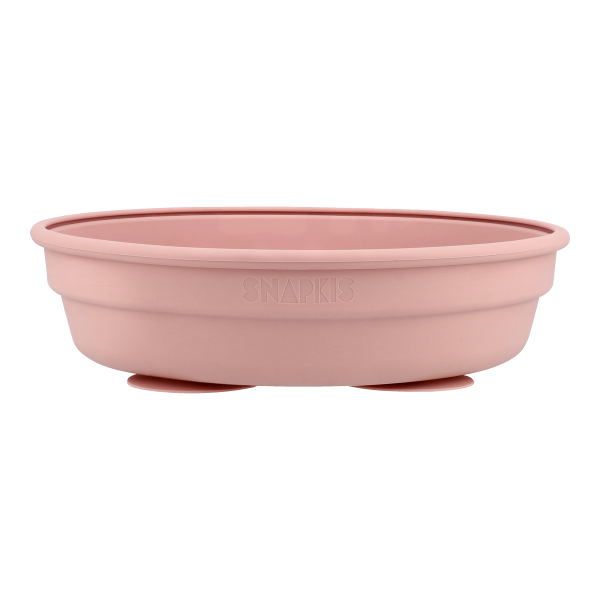 2-In-1 Stainless Steel Divided Plate - Tea Rose