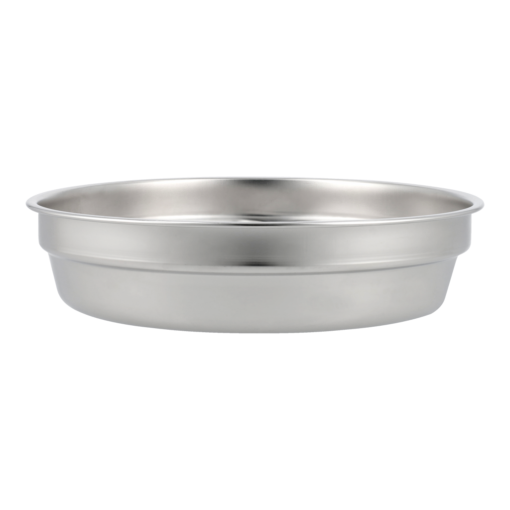 2-In-1 Stainless Steel Divided Plate - Tea Rose