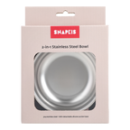 2-In-1 Stainless Steel Bowl - Tea Rose