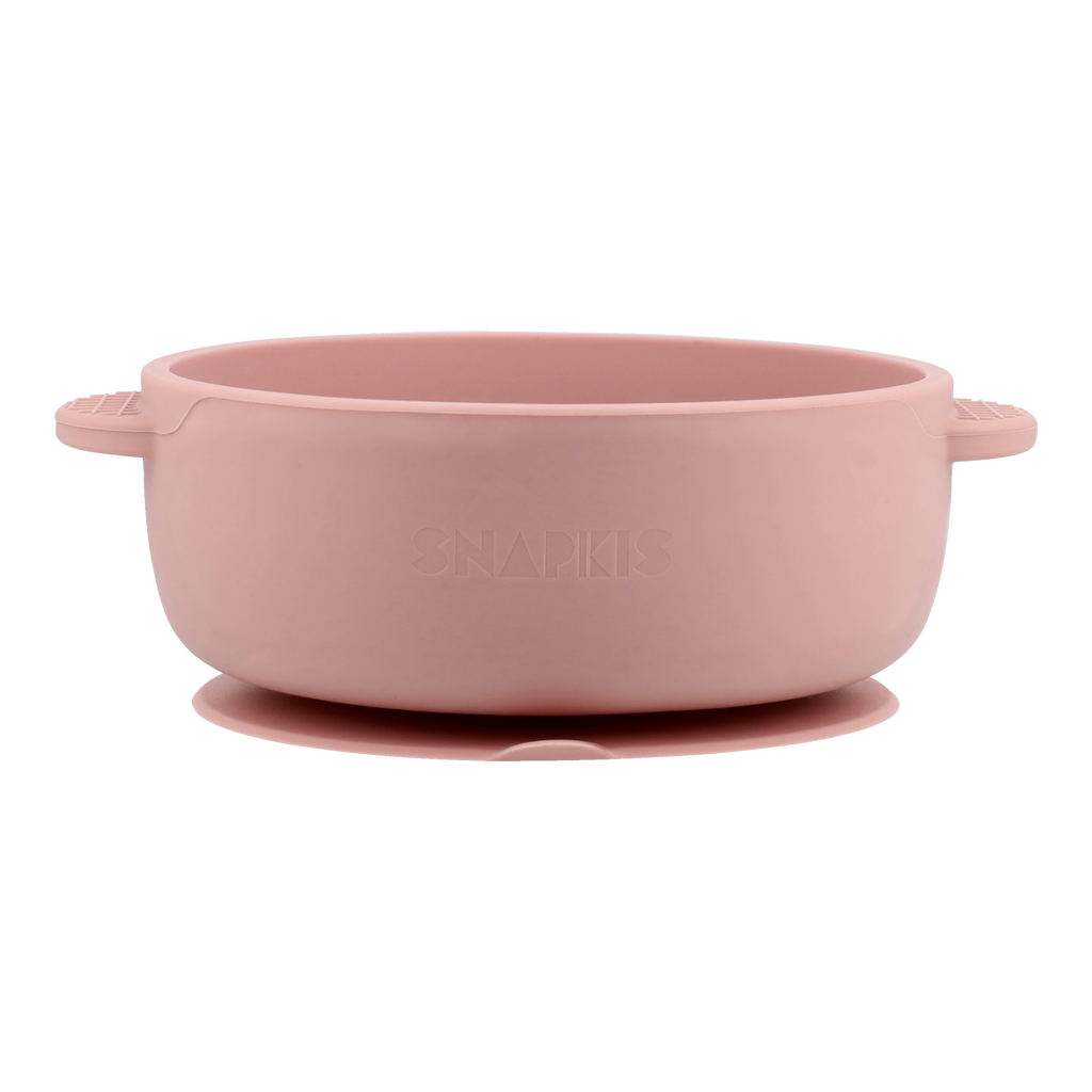2-In-1 Stainless Steel Bowl - Tea Rose