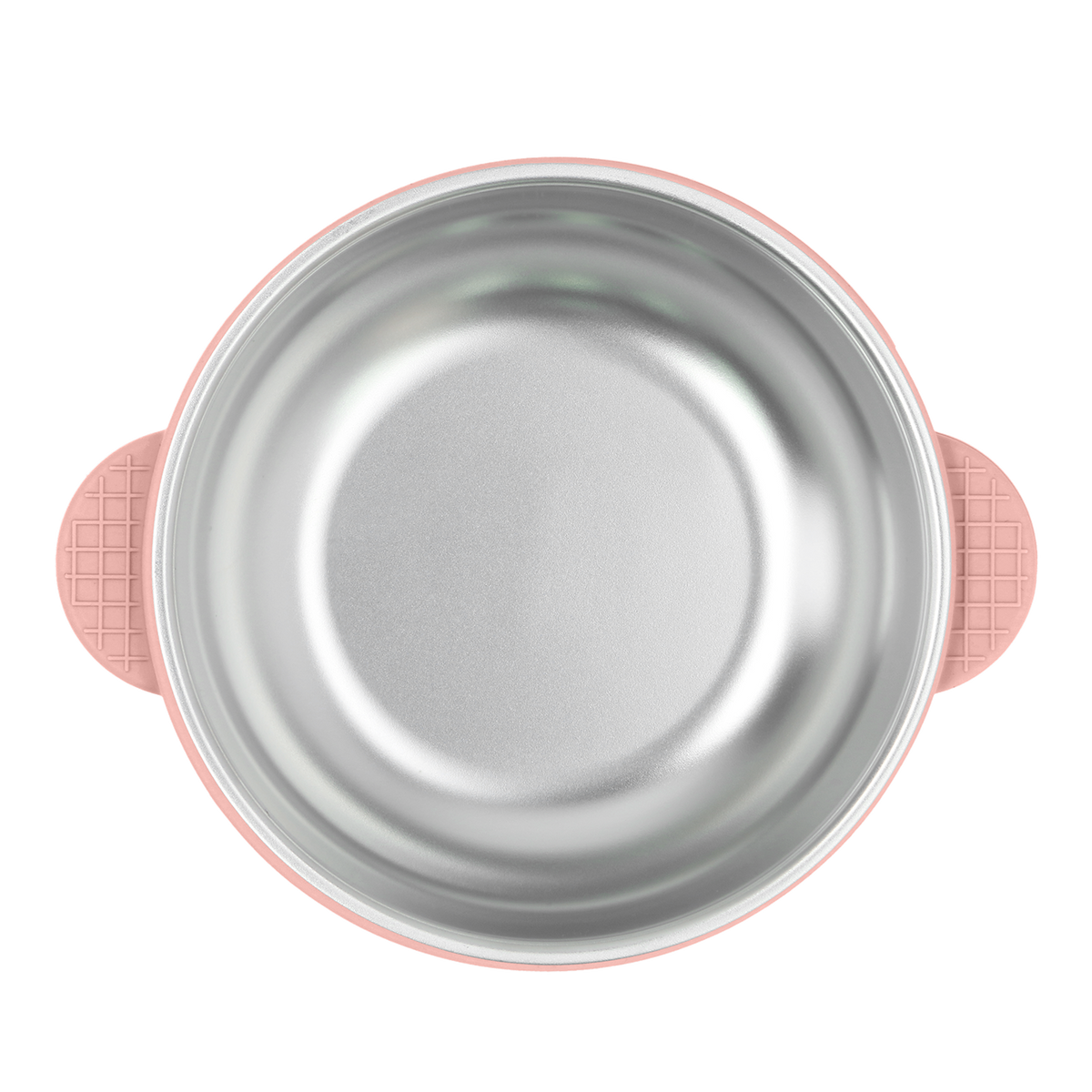 2-In-1 Stainless Steel Bowl - Tea Rose
