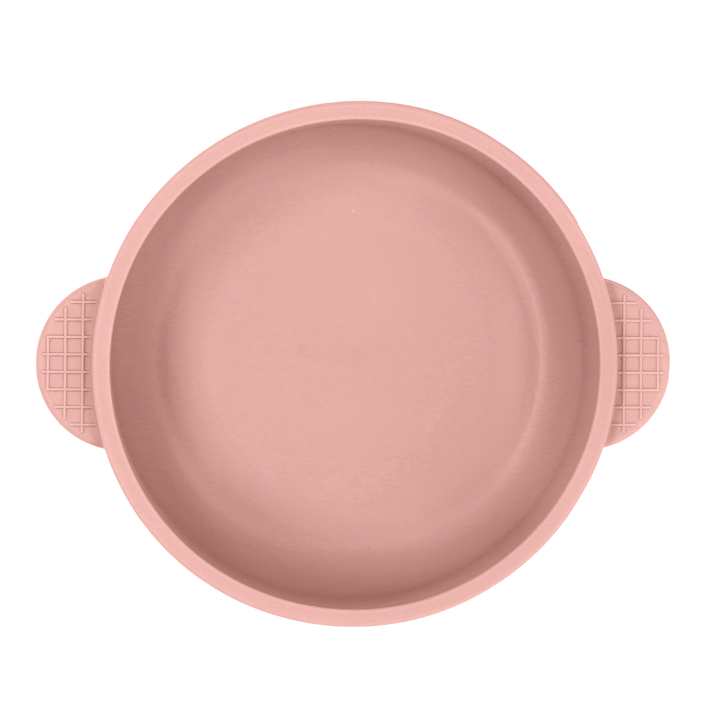 2-In-1 Stainless Steel Bowl - Tea Rose