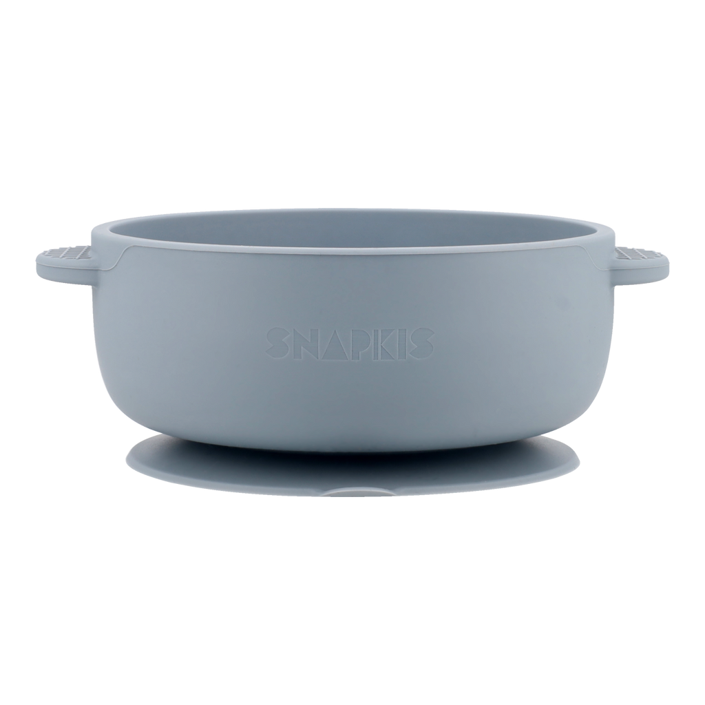 2-In-1 Stainless Steel Bowl - Steel Blue