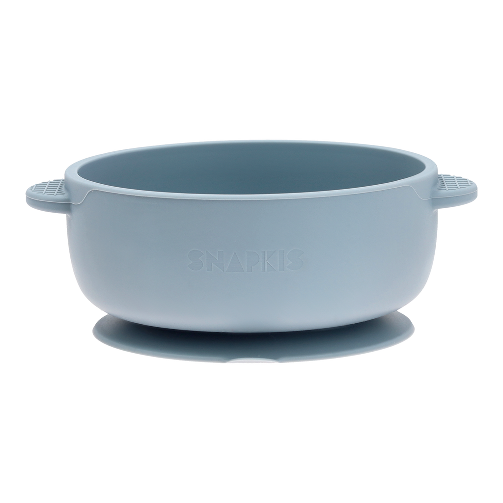 2-In-1 Stainless Steel Bowl - Steel Blue
